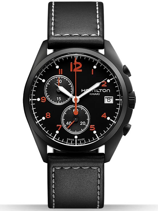 Hamilton Khaki Pilot Pioneer Chrono Quartz H76582733 watches replica